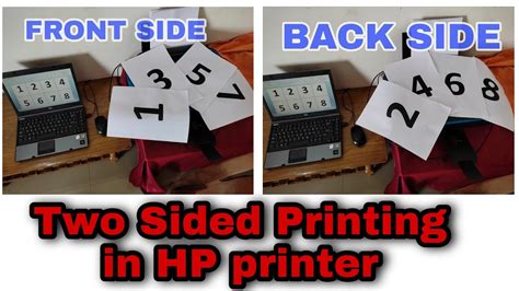 print both sides of paper.